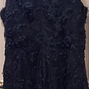 Xscape Navy Gown